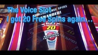 The Voice Slot Machine - 20 free spins... again...