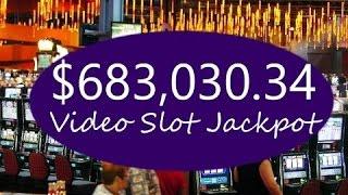 •$683,000 Jackpot Dollar Bonus Win! Handpay Vegas Casino Elite High Roller Video Slot Machine • SiX 