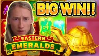 BIG WIN! EASTERN EMERALDS BIG WIN - €4 bet from base game on Casino Slot