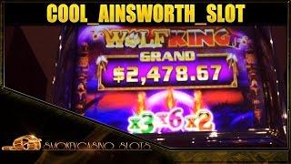 WOLFKING 2 Slot Machine bonus - Ainsworthless