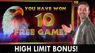 $20/SPIN ⋆ Slots ⋆ HIGH LIMIT Eagle Bucks at Rocky Gap Casino #ad