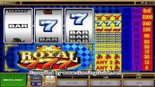 All Slots Casino's Royal 7's Classic Slots