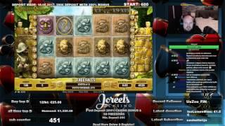 Nice Win From Gonzo's Quest Slot At Joreels Casino
