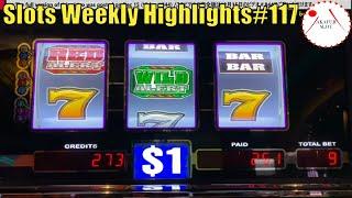 Slots Weekly Highlights#117 for You who are busy⋆ Slots ⋆ Unreleased Slot Video 赤富士スロット 見どころ満載スロットマシ