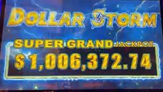 Back for More $1,000,000 Dollar Storm Super Grand Slot Play!