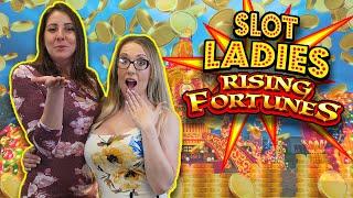 •Who Will Take Home the Latest SLOT CHALLENGE Win??• •Head to Head on Rising Fortunes!!•