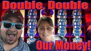 • WINNING! Live Play and Double our Money! Slot Machine Bonus Wins!