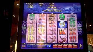 Timber Wolf slot machine bonus video win at Parx Casino