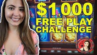 $1,000 Freeplay Challenge on Eureka Blast Lock It Link in Vegas!