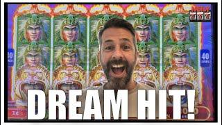 HUGE WIN! I got the DREAM HIT on Wild Aztec Slot Machine! JACKPOT HANDPAY!