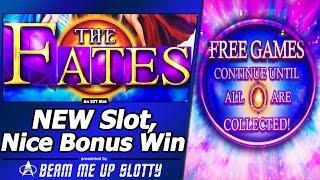 The Fates Slot - Nice Free Spins Bonus Win in New IGT game