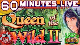 ⋆ Slots ⋆  60 MINUTES LIVE ⋆ Slots ⋆ QUEEN OF THE WILD 2 ⋆ Slots ⋆ FUN PLAY ON THE WMS SLOT