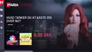 Maria Casino anmeldelse: Bonuskode = 100 free spins hver måned