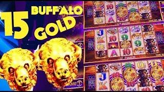• RARE DOUBLE SUPER GAMES • MEGA WIN! BUFFALO GOLD slot machine SUPER GAMES WIN!