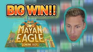 BIG WIN! MAYAN EAGLE BIG WIN - €10 bet on CASINO Slot from CasinoDaddys LIVE STREAM (OLD WIN)