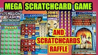 SCRATCHCARD GAME..UNBELIEVABLE..EVERYONE SEEMS TO BE CONTRIBUTING  £££££ TO OUR RAFFLE GIVE AWAY