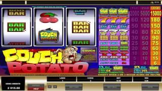 Free Couch Potato Slot by Microgaming Video Preview | HEX