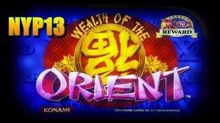 Konami - Wealth of the Orient MAX BET Line Hit&Slot Bonus ◆ BIG WIN ◆