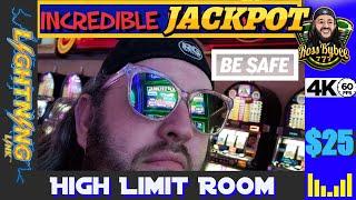 I JUST SAT DOWN AND HIT THIS JACKPOT! HIGH LIMIT LIGHTNING LINK High Stakes $25 Bets