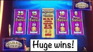 Awesome Max Bet mystery pick on Gold Stacks, Golden Prosperity Slot!
