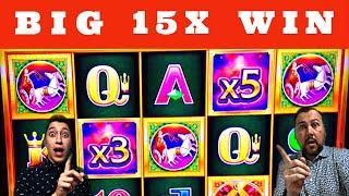 BIG 15X Multiplier ⋆ Slots ⋆ NEW Pompeii Rising Jackpots! What Does Gil Think The Bonus Symbol Says?