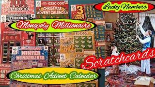 •Scratchcards•.Monopoly•Christmas Advent.•Winter Wonderlines•10X.•.£100 Loaded•3 Times Lucky•