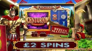 Centurion William Hill Bookies Slot on £2 Spins