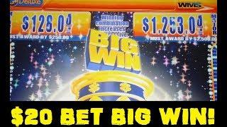 * LIVE PLAY * $20 BET = 1 BIG WIN!  Buffalo Spirit HIGH LIMIT Slot Machine
