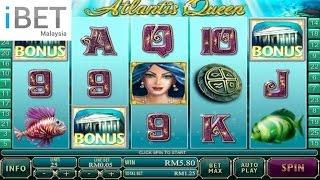 iPT - "Atlantis Queen" Newtown Slot Machine Online Game Permainan Play in iBET Malaysia