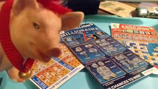 Scratchcards (back to work) Game..MILLIONAIRE 7's..BINGO..CASH WORD..PAYDAY..FAST 200