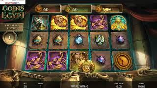 Coins Of Egypt new slot by Netent - different not bad!