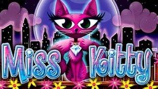 Miss Kitty Aristocrat Slot Machine Bonus BIG WIN 160x!