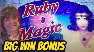 BIG WIN! 5 RING BONUS ON RUBY MAGIC