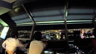 Stratosphere Tower - Observation Desk & Top of the World Restaurant in 4K HD - Las Vegas