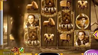WIZARD OF OZ: DOROTHY & TOTO Video Slot Game with a "BIG WIN" TOTO BONUS