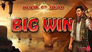BIG WIN ON BOOK OF DEAD SLOT (PLAY'N GO) - 2€ BET!