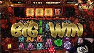 BIG WIN ON BONANZA SLOT (BTG) - 5€ BET!