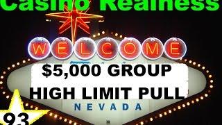 Casino Realness with SDGuy - $5,000 High Limit Group Pull - Episode 93