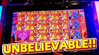 BEST VIDEO EVER!!! * HUGE WIN RUNNING FROM THE LAW!!! - Las Vegas Casino Slot Machine Big Win Bonus