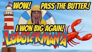 AWESOME WINNING! BETTER THAN A HANDPAY? LOBSTERMANIA