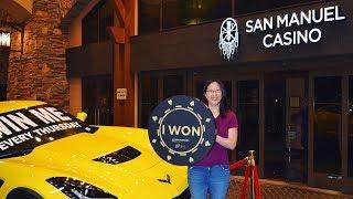 Club Serrano Member Cynthia Wins a Corvette Z06 at San Manuel Casino