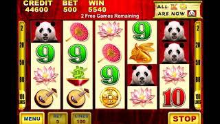WILD PANDA Video Slot Casino Game with a FREE SPIN BONUS