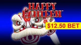 Lightning Link Happy Lantern Slot - $12.50 Bet - SHORT BUT SWEET!