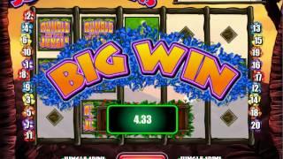Mazooma Rumble In The Jungle Video Slot Spins Feature