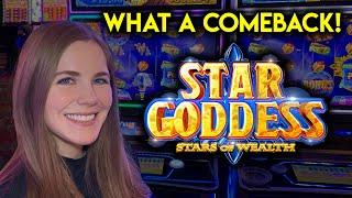 What A Comeback! NEW! Star Goddess Slot Machine! AWESOME BONUS!