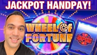 •$25 WHEEL OF FORTUNE JACKPOT HANDPAY!!! | Slot machine fun w/CourtEEEs!! •️•