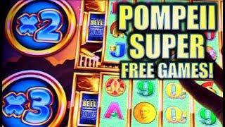 •BIG WIN! POMPEII WONDER 4 TOWER• TO THE TOP WE GO! SUPER FREE GAMES Slot Machine Bonus (Aristocrat)