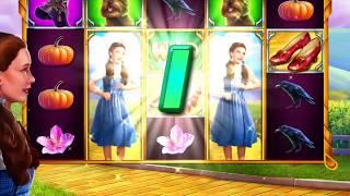 WIZARD OF OZ: I HAVEN'T GOT A BRAIN Video Slot Casino Game with a DOROTHY BONUS