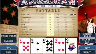 Newtowwn Casino PT "All American" Video Poker, Slot Game by iBET