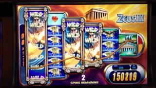 ZEUS III slot machine JACKPOT